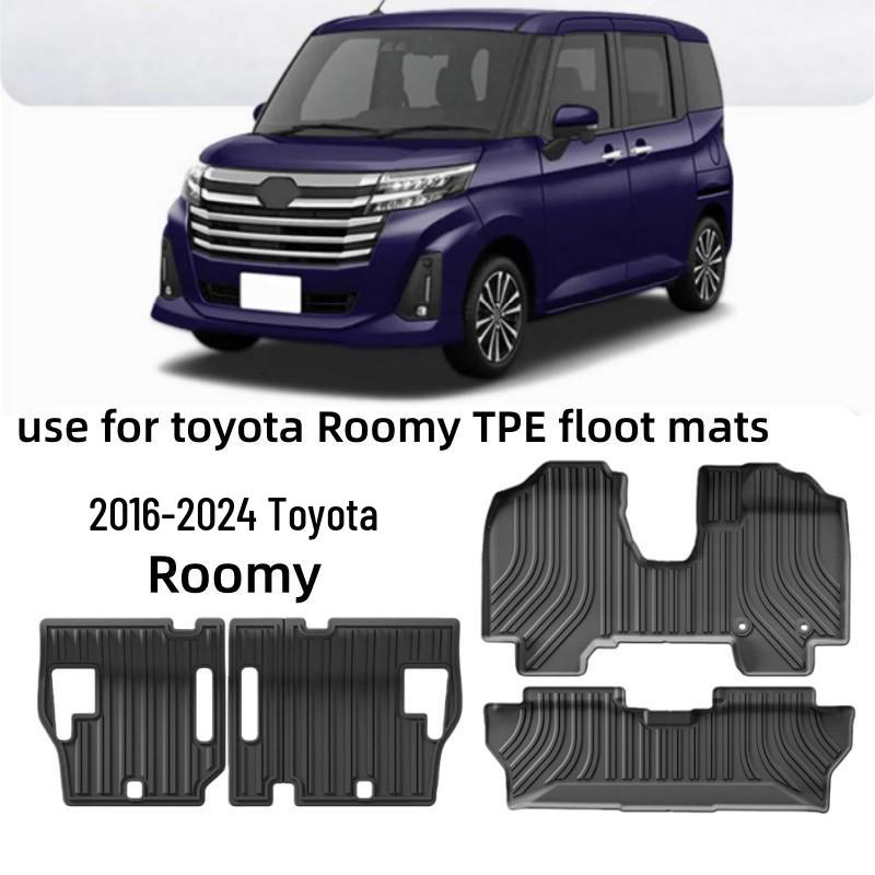 Maßgeschneiderte TPE-Fußmatten für Toyota Roomy 2016-2024 - Rechtslenker-Modelle