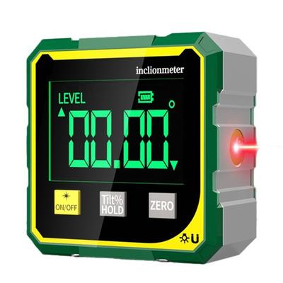 Easy To Read Digital Inclinometer Protractor Featuring Lasering Pointer For Accurate Angled Measurement In DIY Projects
