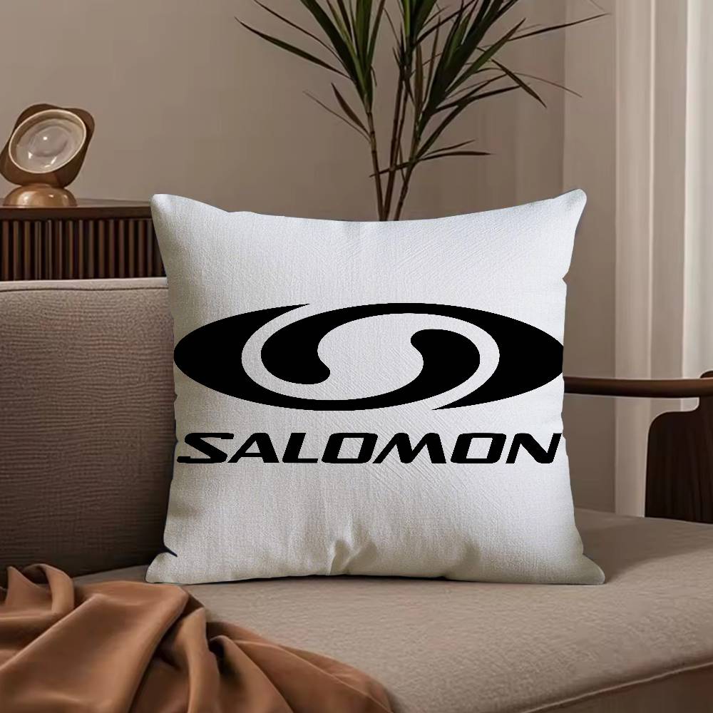 C-Classic S-SALOMONS Pillow Case Anti-dustmite Pillowcase Invisible zipper silky short plush Sofa cushion cover