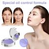10G Lavender Matte Powder Oil Control Přírodní dlouhotrvající lehký dámský make-up na obličej Lisovaný fixační pudr