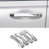 Chrome 4PCS Exterior Door Handle Cover Trim For Honda Accord 2023 2024 11th Gen