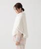 Afternoon Tea Living JP79 Kilim Jacquard Poncho, Ivory, Pajama/Loungewear Top