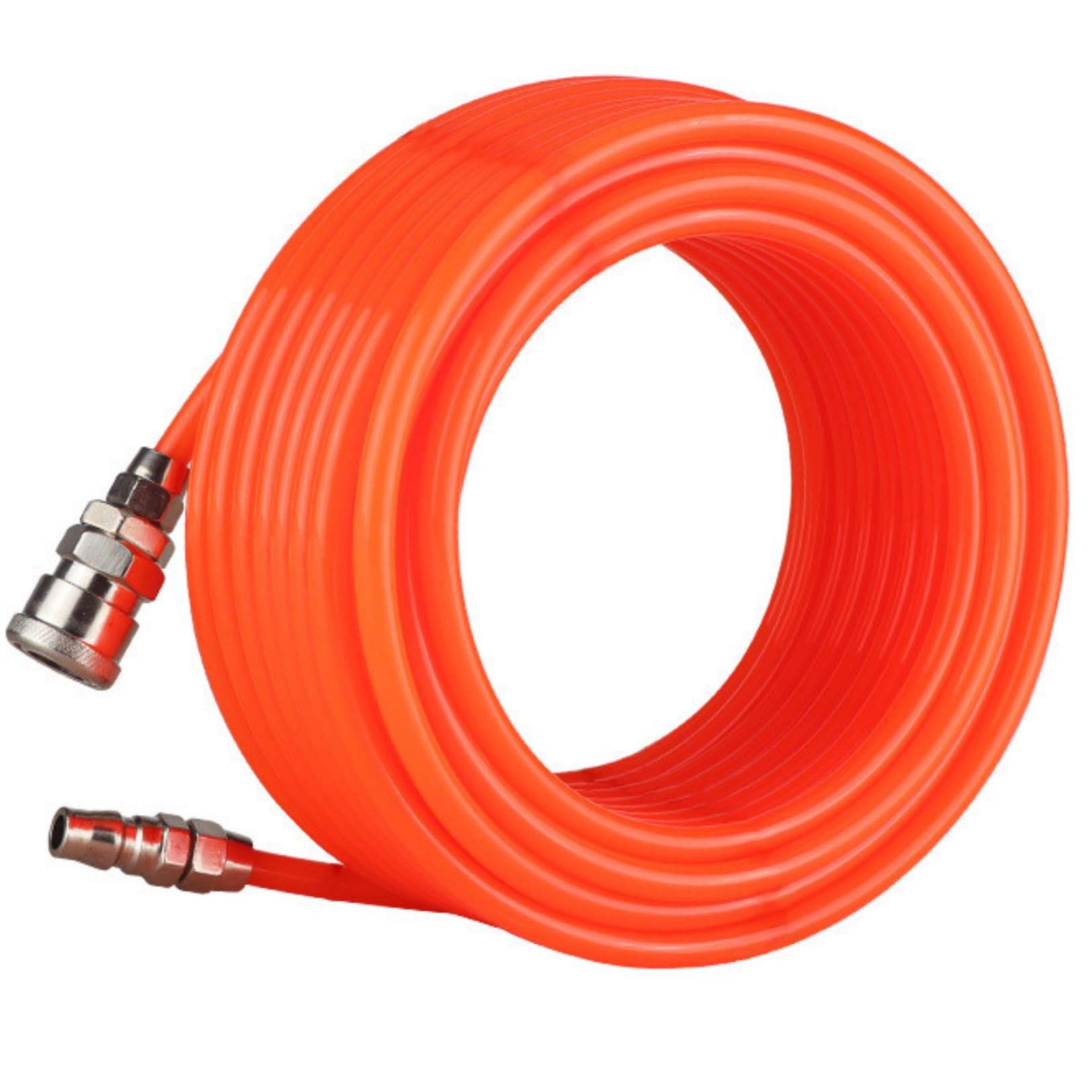 

PLEAVIT Air Hose, 6.5mm Inner Diameter, 10mm Outer Diameter, One-Touch Coupler, Polyurethane, 20m, Red