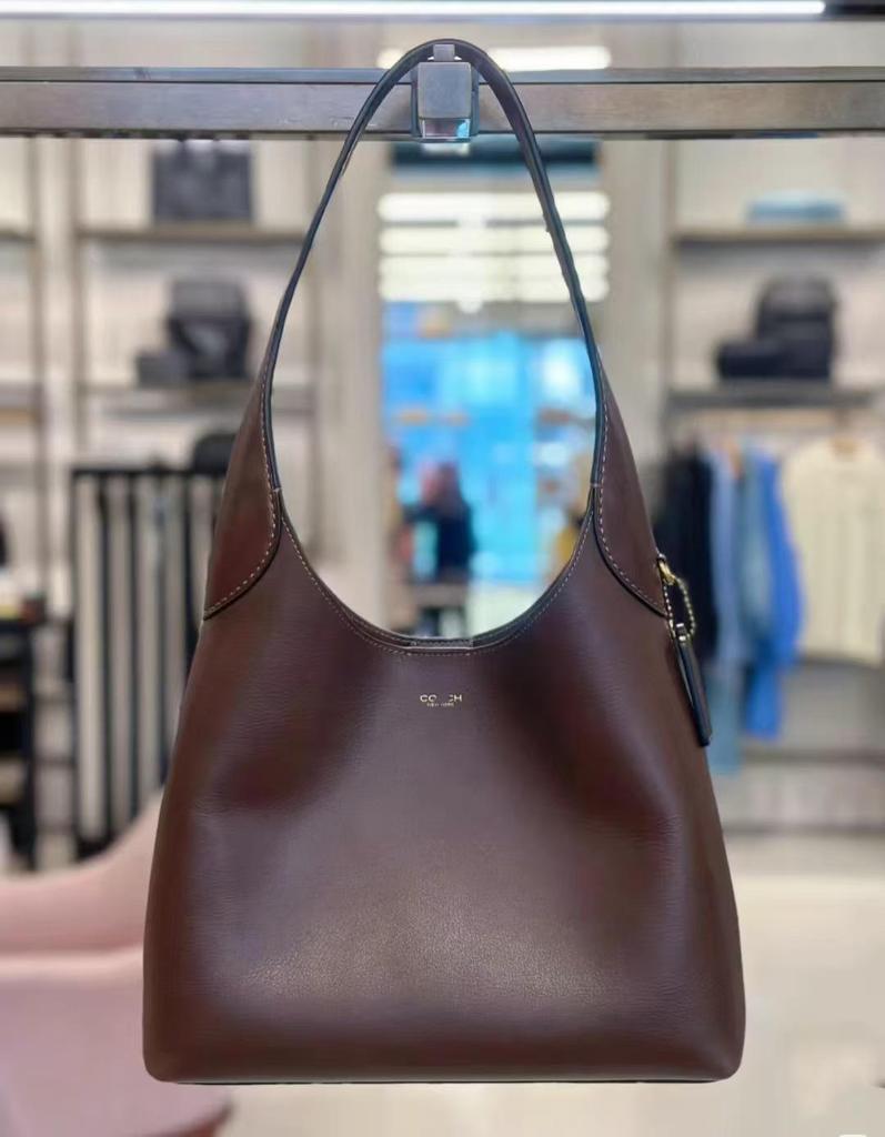 Brooklyn Large Retro Tote Bag - Single Shoulder Handbag for Commuting