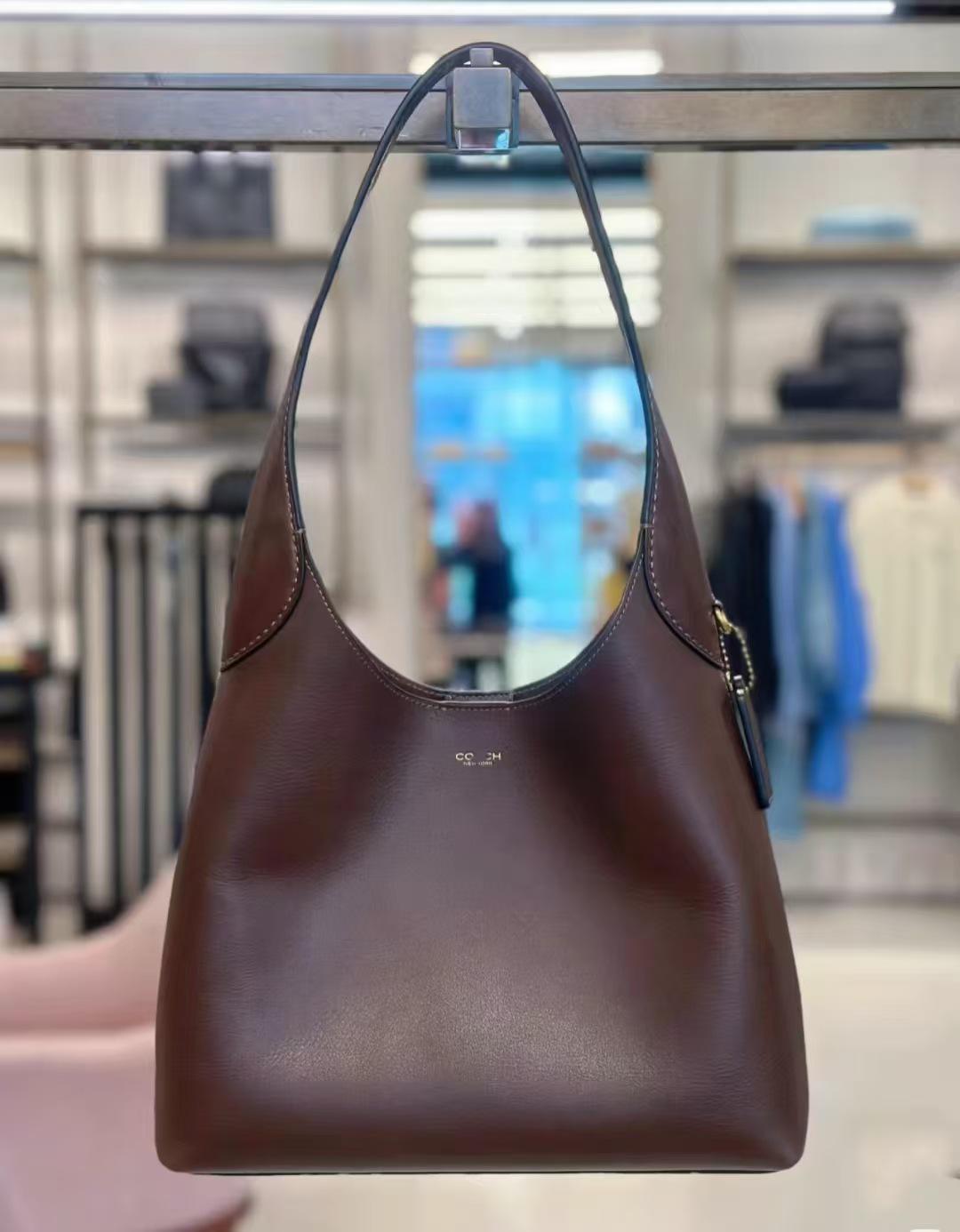 

Большая ретро-сумка-тоут Brooklyn - Одноплечная сумка для поездок на работу 28