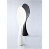 Marna Standing Rice Scoop, White (Freestanding / Rice Scoop / Made in Japan) Non-Stick (Embossed) Standing Rice Scoop K386W