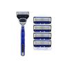 Geely Men's 6-Layer Manual Razor Blades - Universal Shaving for Beard, Knife, and 5-Layer Razor Compatibility