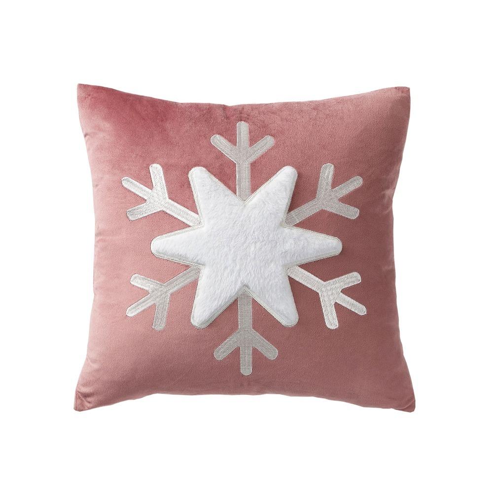 Festive Christmas Pillow Cover Unfilled Throw Pillow Cover Xmas Sofa Pillowcase Holiday Decor