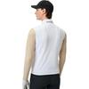 FILA Golf Series SS25 Comfortable Sports Sun Protection Stand Collar Vest Men Vests Jade-White A11M525501F-WT