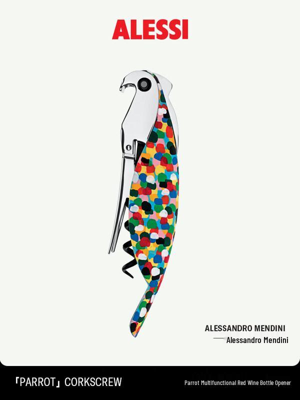 Alessi Papagøi Multifunksjonell Vinåpner