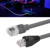 Mini Ethernet Cable, Mini Rectangular Satellite Dish Ethernet Cable Extension Replacement, Waterproof Outdoor Portable & 1200Mbps High Speed, Gray