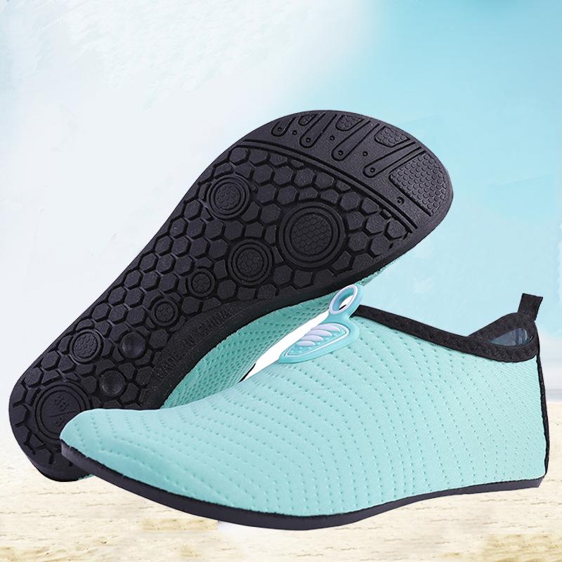 Beach shoes men's and women's outdoor diving shoes quick-drying swimming Shuoxi shoes non-slip barefoot skin shoes rafting yoga shoes and socks