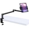Elitehood Tablet Stand with Strong Clamp Suitable for Angle 360 Degree Height Aluminum iPad Can Be Used While Lying Compatible with iPad Pro Portable