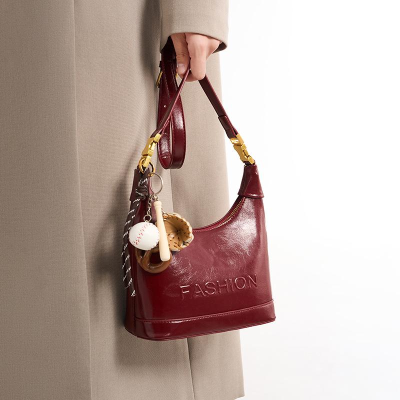 Rote Tasche Leichter Luxus Vielseitig Mutter Hochzeits Tasche Praktische Umhängetasche Schwiegermutter Hochzeits Tasche