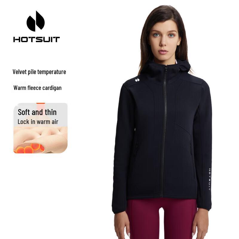 HOTSUIT Women s Warm Hooded Sports Jacket S