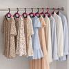 4 Pieces Plastic 3-in-1 Clothes Drying Rack Windproof Hanging Shoe Drying Rack Save Space Anti-slip Folding Clothes Hanger