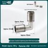 Euro Standard 90-Degree Push-Fit Elbow Fittings for Aluminum-Plastic Underfloor Heating and National Standard 1620 Water Pipes