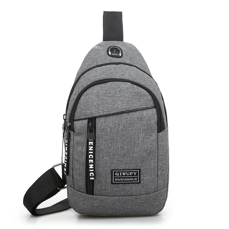 2026 Men's Chest Bag Oxford Cloth Chest Bag Men And Women Shoulder Bag Outdoor Sports Messenger Bag Men's Oxford Cloth Chest Bag