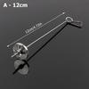 Stainless Steel Bird Feeder Arbitrarily Fixed Hanging Typ Bird Fruit Spear Hanging Holder Bird Cage Supplies Bird Apple Fork
