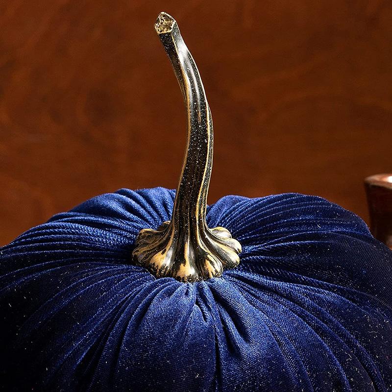 Halloween Pumpkin Plush Throw Pillows Handmade Soft Velvet Pillow Cushion Halloween Decor Ornaments Crafts Holidays Props