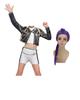 2025 Kpop Kostium Cosplay Łowcy Demonów Rumi Zoey Mira Cosplay Styl Dziewczęcy Ubrania na Występ Sceniczny Halloween
