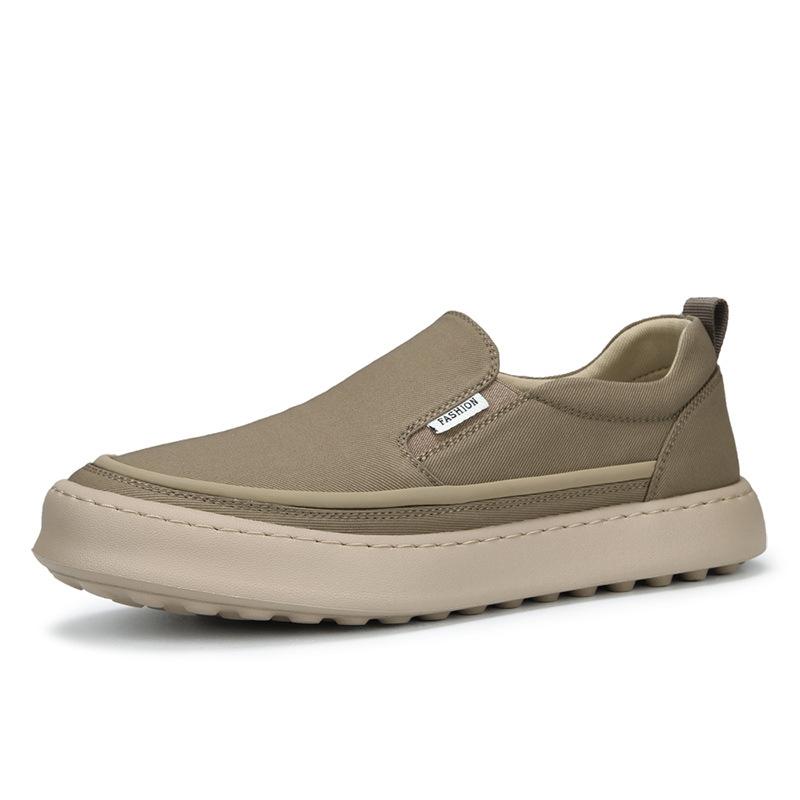 Cloth Shoes Men 2025 Summer Versatile Ice Silk Breathable Casual Shoes Trendy Men