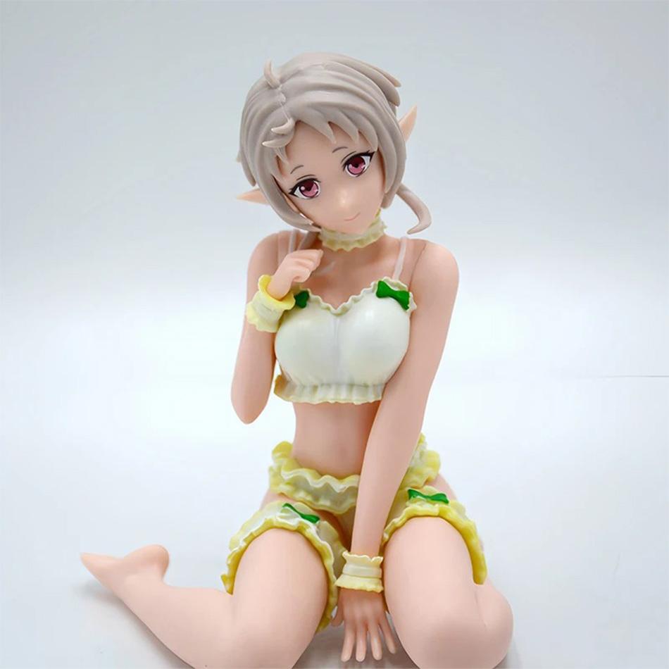 Anime 12cm Sylphiette Dessous Figur Mushoku Tensei Jobless Reincarnation Eris Boreas Greyrat/Roxy Actionfigur Modellpuppe Geschenk