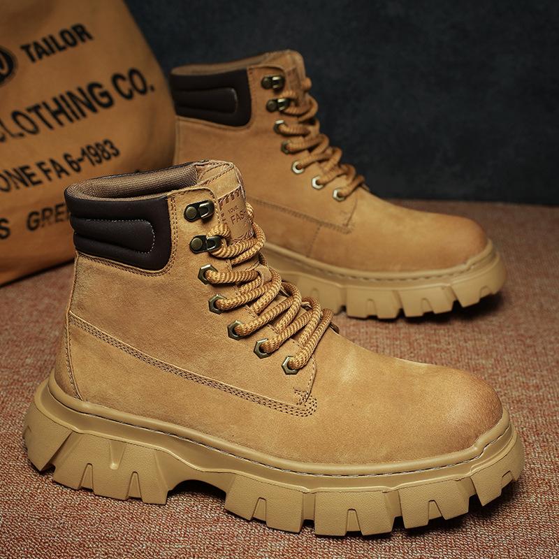 

2024 Douyin прямая трансляция хит продаж осень новые утолщенные ботинки для отдыха на открытом воздухе альпинизм теплые классические инструменты Martin 38 золотой