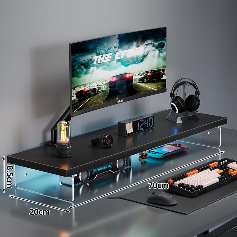 Creative E-sports Acrylic Laptop Stand with Adjustable Desktop Display Support