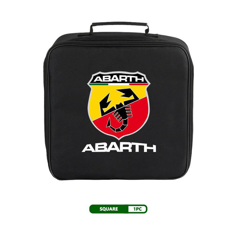 Electric Car Charger Plugs Storage Carry EV Charging Cable Bag For Abarth FIAT FR 500 Punto Ducato Palio Bravo Doblo Tipo