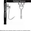 Swivel Heavy Duty Magnetic Hooks Black Silver Strong Magnetic Hooks for Hanging Cruise Cabins Refrigerator Kitchen Locker