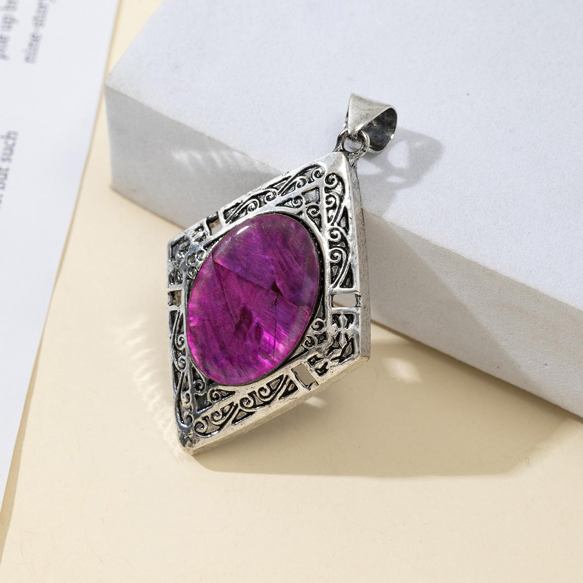 

Летний цвет ракушки Подвеска Ромб Кружевная подвеска 49x34мм Для изготовления ювелирных изделий DIY Ожерелье Браслет Серьги Аксессуар 49x34mm