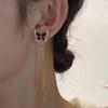 2PC Women's Fashion Butterfly Tassel Earrings Jewelry Accessories Suitable for Date, Party, Festival Gifts-87