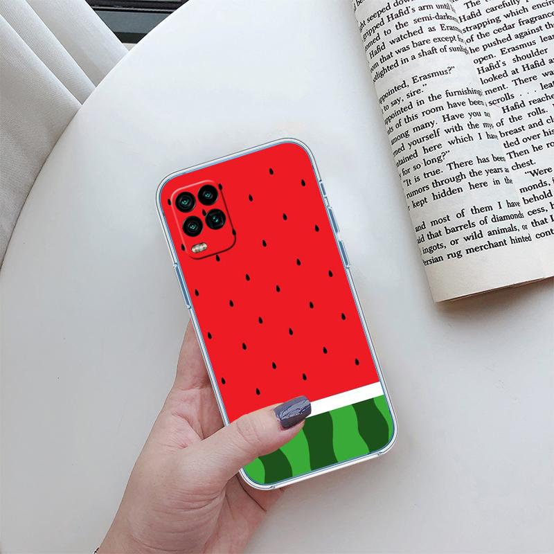 BH12 Cartoon Fruit Watermelon Phone Case for Motorola Moto G40 G04 G05 One Ace Action  Fusion + Plus Hyper Macro Vision Zoom
