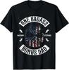 One Badass Bonus Birthday Step Dad Fathers Day Unisex T-Shirt