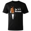 The Horseman Horse Suit Cartoon Parody Graphic T-Shirt