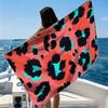 Color FlowBeach Towel Ultra-fine Fiber Quick Drying Absorbent Beach Swimming Vacationvacation Essentials Gifts