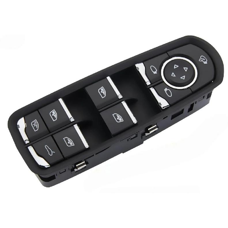 Master Power Window Switch fits for Porsche Cayenne Panamera 2011-2016.Driver Side Control switches OE:7PP959858MDML 7PP959858RDML