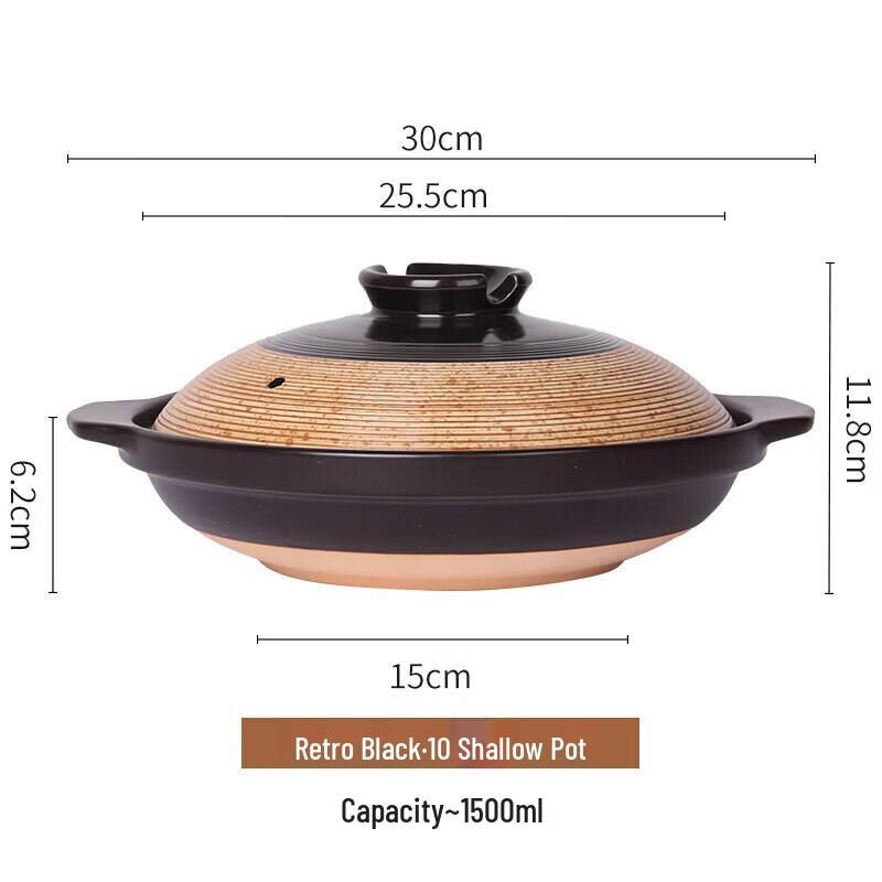 ZISIZ Retro Ceramic Clay Pot