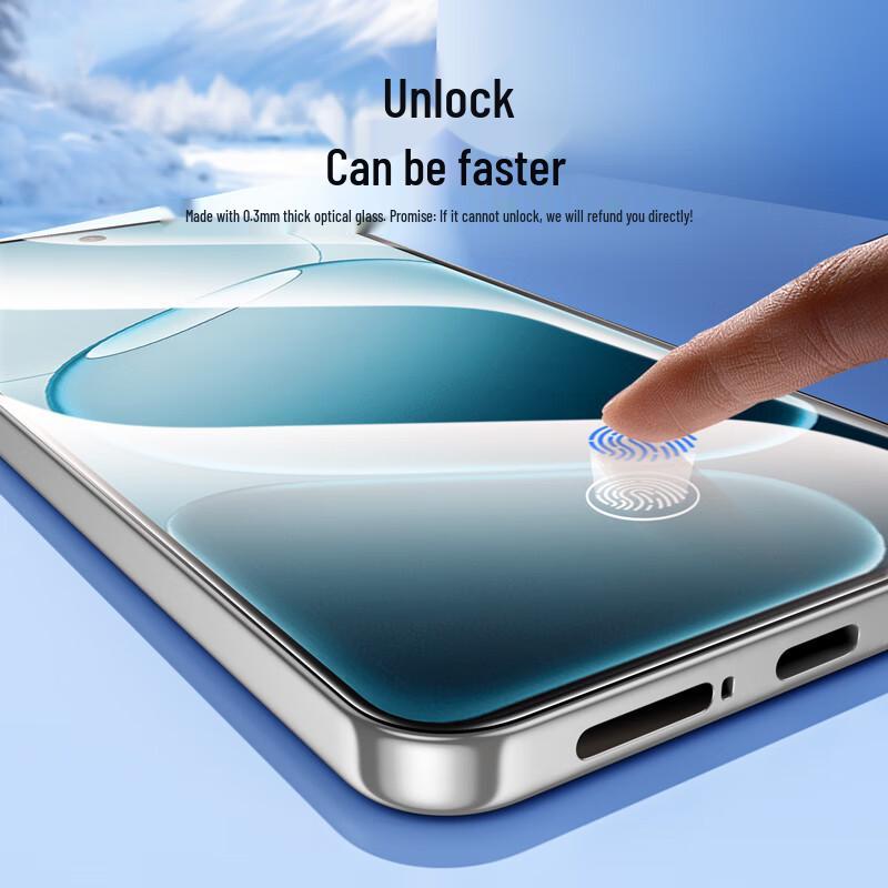 Langling 2-Pack Tempered Glass Screen Protector for OPPO A6 GT