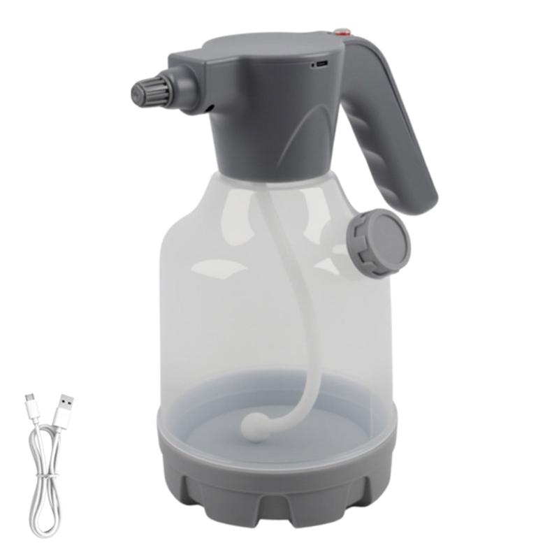 Electric Foam Sprayer with Rechargeable Battery & Adjustable Nozzle Simple Operate for Car Washing & Garden Watering
