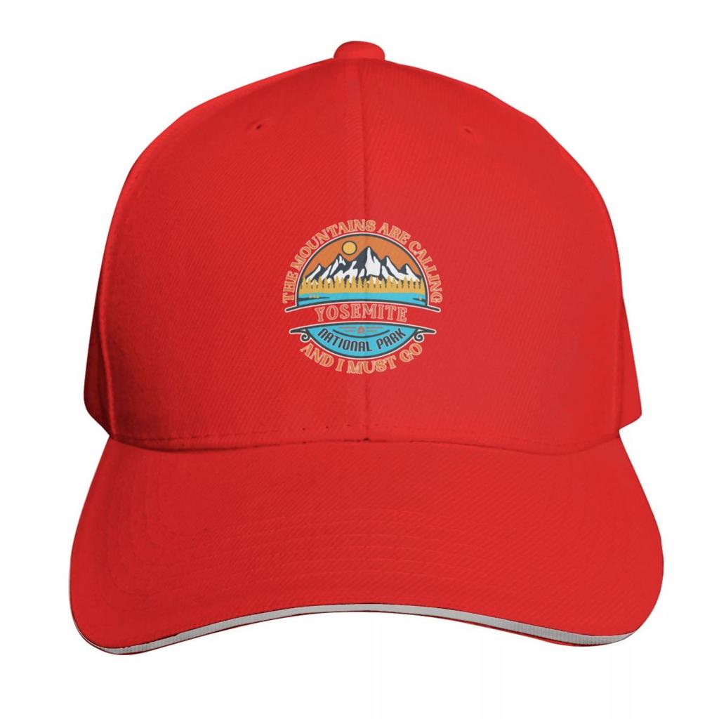 Yosemite National Park Baseball Cap Beach Luxury Caps Military Tactical Cap Hard Hat Unisex Caps Womens