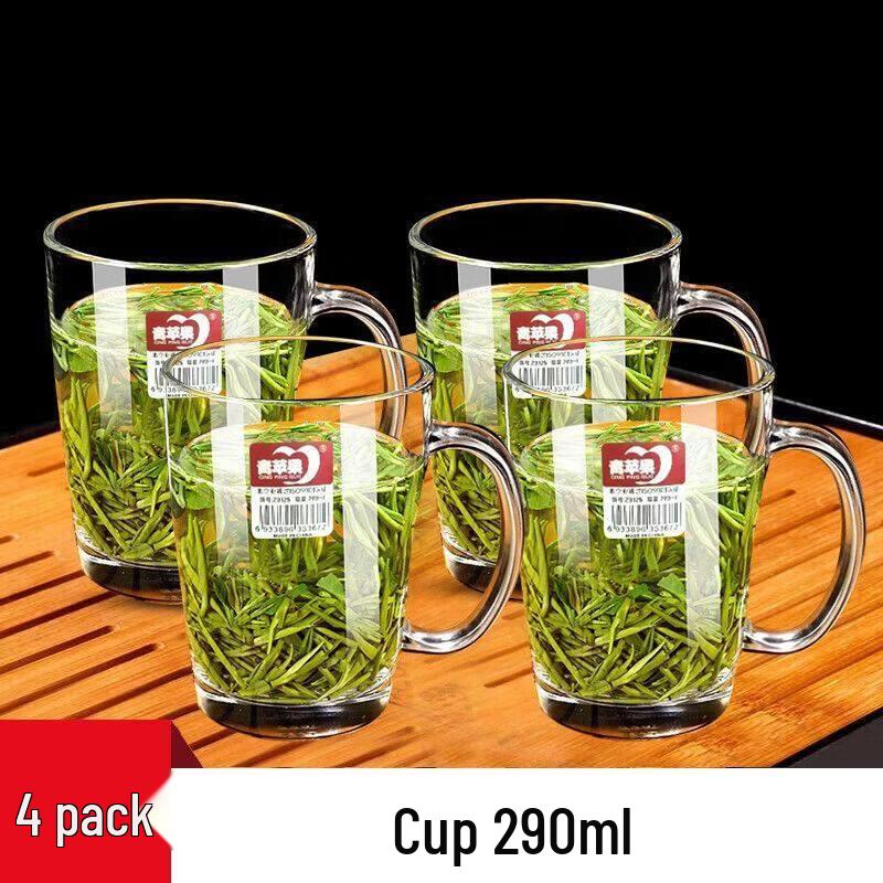 ZISIZ Lead-Free Thickened Heat-Resistant Glass Cup