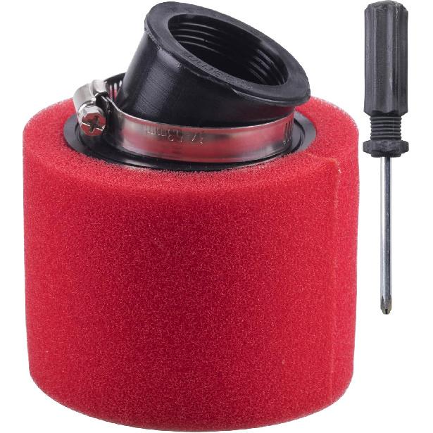 38Mm Angled Foam Air Filter Pod Apply To 50Cc 70Cc 90Cc 110Cc 125Cc 150Cc GY6 Motorcycle Atv Scooter Quad Go Kart Moped Pit Dirt Bike Parts