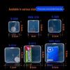 Clear Plastic Storage Box for Small Accessories and Jewelry