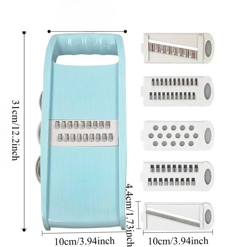 Multi Functional Vegetable Cutting Tool, Household Manual Silk Scraper, Potato Shred Slicer, Kitchen Vegetable Cutting Small Tool