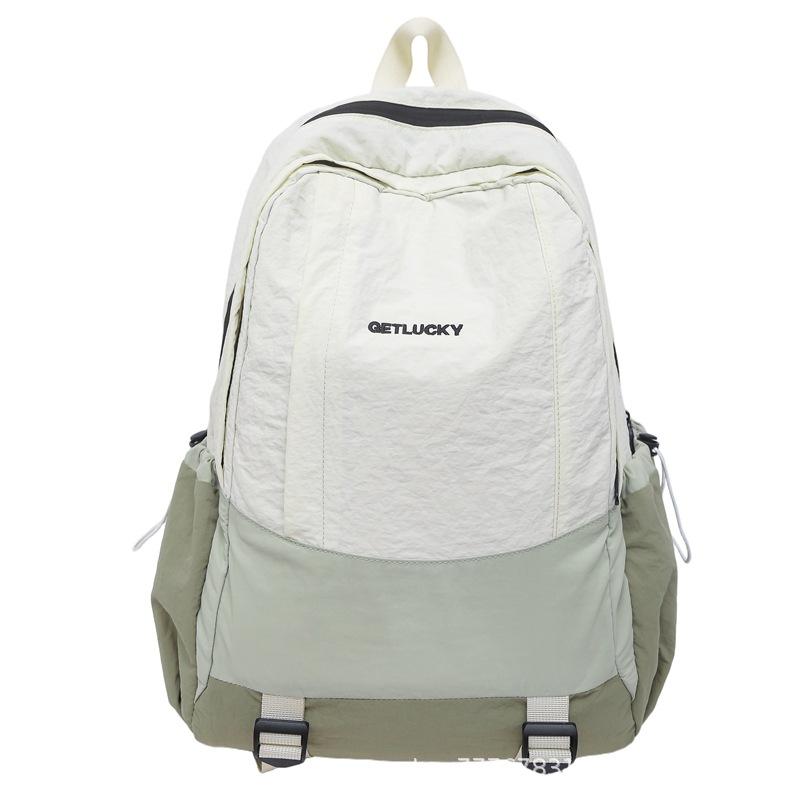 Schoolbag Light Travel Backpack Female College Student Leisure School Bag Hiking Large Capacity Men's Commuter Computer Backpack