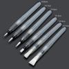 6Pcs Professional Nylon Tip Watercolor Brush Transparent Visibility Art Pen Watercolor Paint Pen Fill Painting Colored Pencil