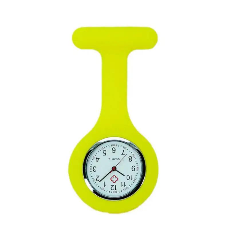Silikon Krankenschwesteruhr Mini Süße Taschenuhren Medizinische Taschenuhr Abschließbare Anstecknadeln Taschenuhr Hängende Quarzuhren Damen Herren