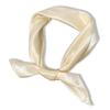 60cm Einfarbiger Halstuch Hijab Schal für Frauen Weiches Satin Stirnband Haarschals Damen Quadratische Schals Kopftücher für Damen